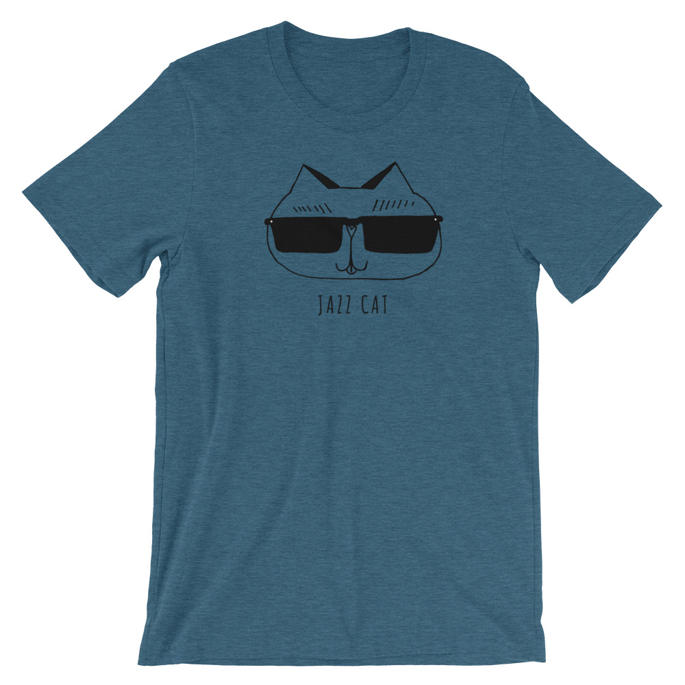 Jazz Cat T-Shirt (Unisex) | Octave Apparel